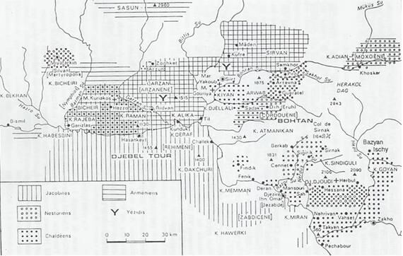 Carte du haut Tigre